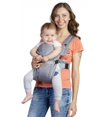 Рюкзак-кенгуру «BabyActive Simple» серый