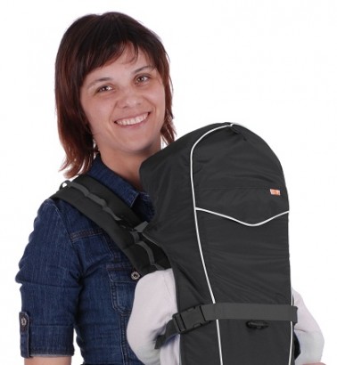 Рюкзак-кенгуру «BabyActive Simple» черный