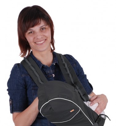 Рюкзак-кенгуру «BabyActive Simple» черный