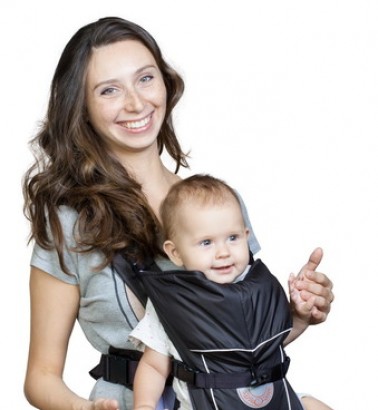 Рюкзак-кенгуру «BabyActive Simple» черный