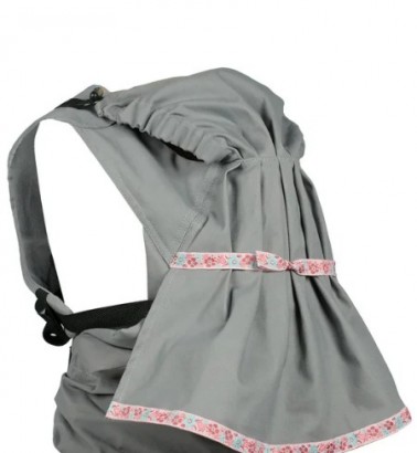 Слинг-рюкзак «Дочкомобиль» серый