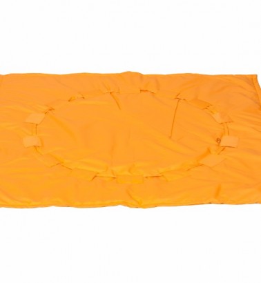Коврик-сумка Чудо-Чадо - оранжевый/беж шотландка
