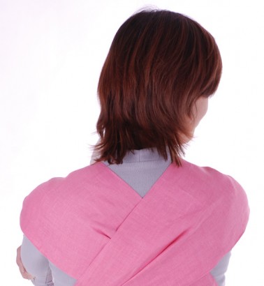 Эргономичный слинг-рюкзак Чудо-Чадо «Тайт» - розовый