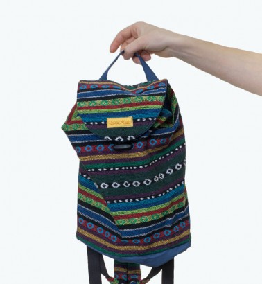 Сумка-рюкзак для мамы «Уичоли» индиго