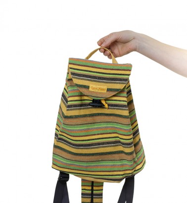 Сумка-рюкзак для мамы «Уичоли» светло-желтый